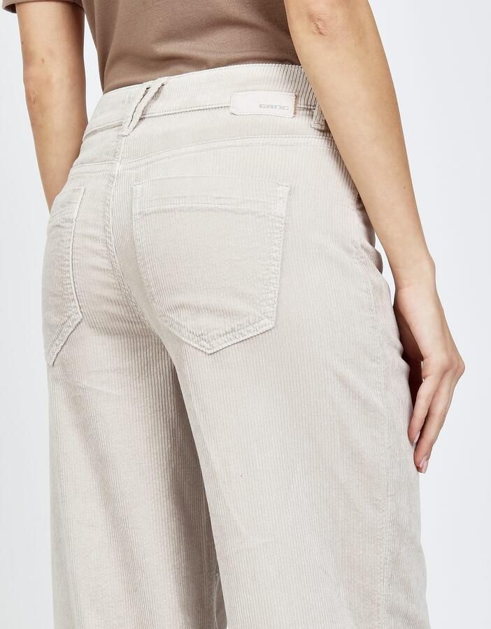 GANG Cordbroek 94CARLOTTA LONG in wide fit met rechte pijpverloop - Foto 3