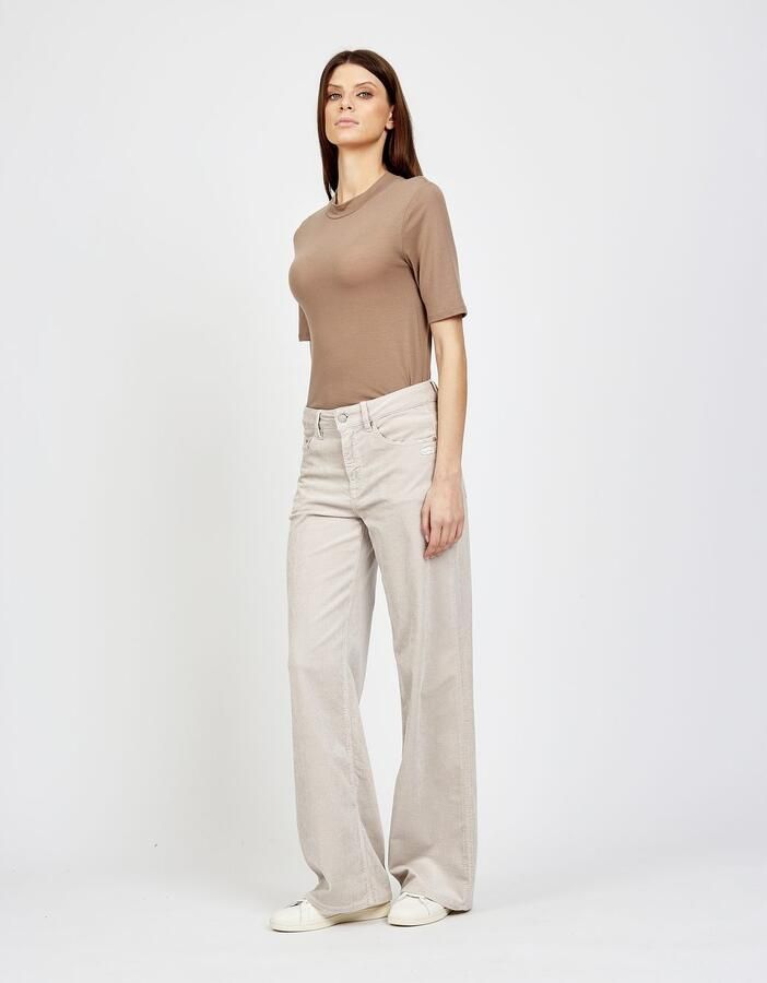 GANG Cordbroek 94CARLOTTA LONG in wide fit met rechte pijpverloop - Foto 4