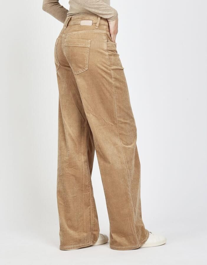 GANG Cordbroek 94CARLOTTA LONG in wide fit met rechte pijpverloop