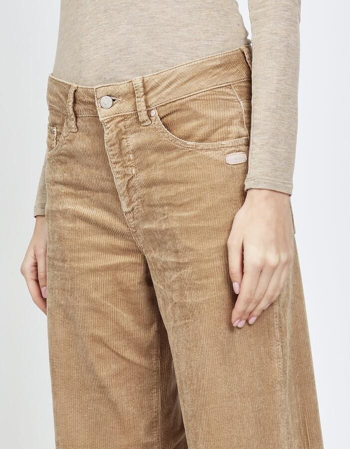 GANG Cordbroek 94CARLOTTA LONG in wide fit met rechte pijpverloop - Foto 2