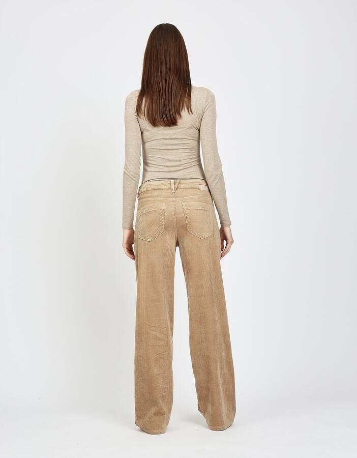 GANG Cordbroek 94CARLOTTA LONG in wide fit met rechte pijpverloop - Foto 5