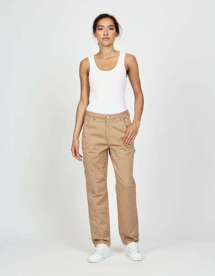 GANG Five-pocketsbroek 94ROMY WORKER met lus aan de zijkant van de achterzak - Foto 4