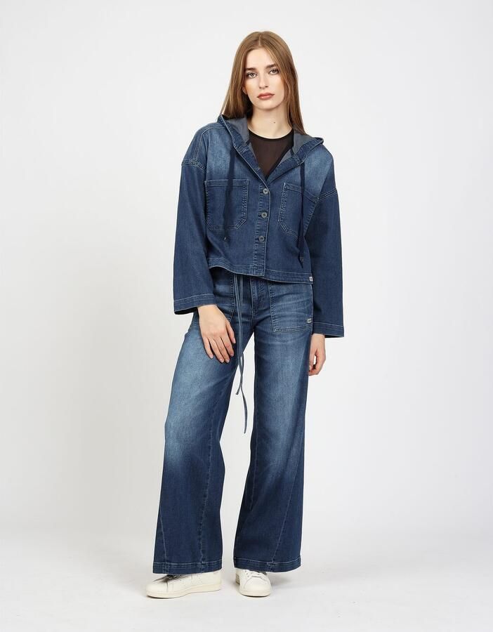 GANG Jeansjack 94ALICE CAP LONG - Foto 3