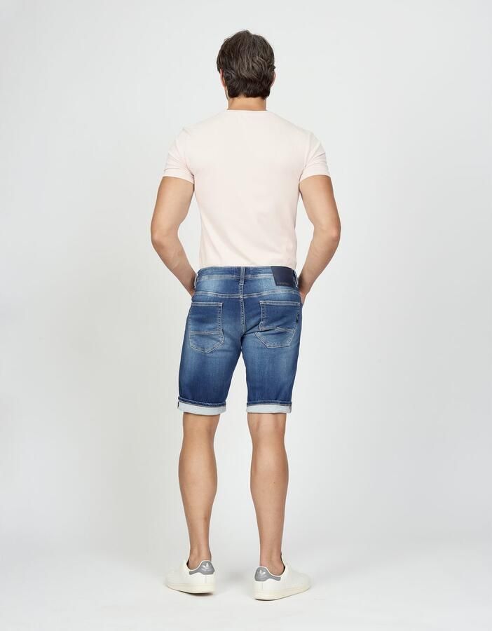 GANG Jeansshort 94NICO met omslagzoom - Foto 5