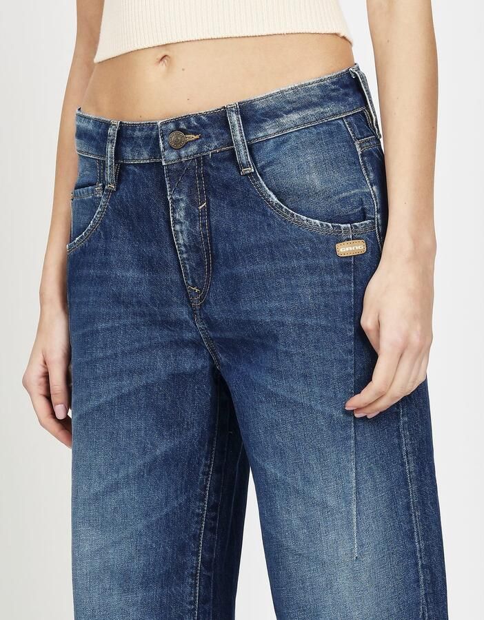 GANG Loose fit jeans 94CLAIRE met ceintuur en naad op het bovenbeen baggy fit - Foto 3