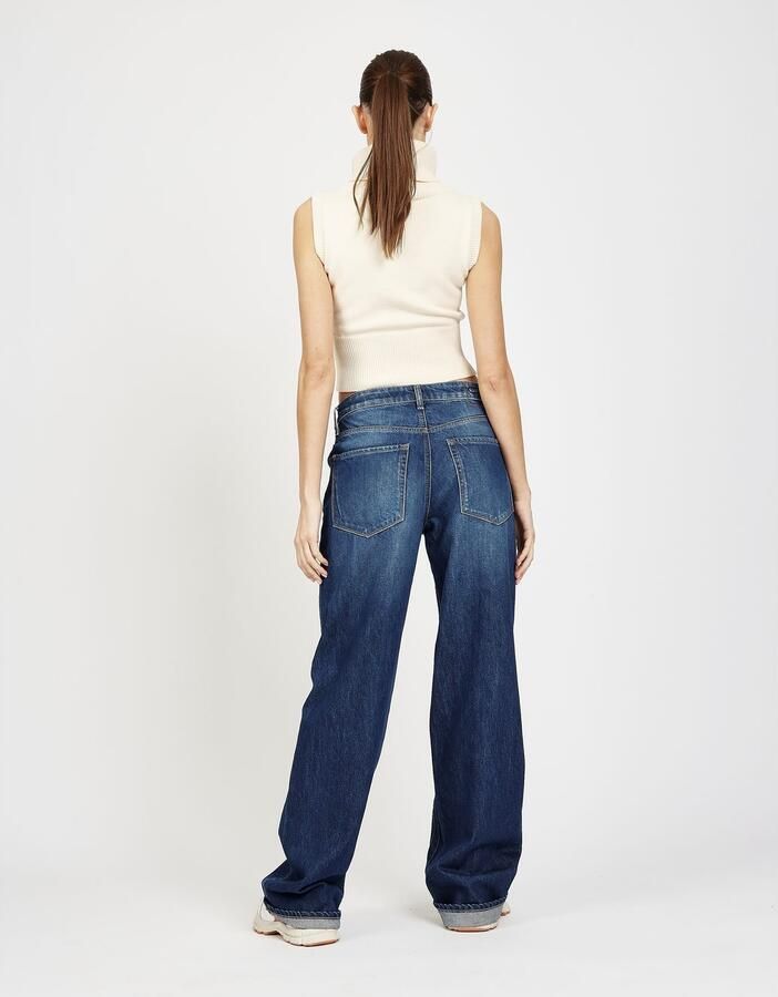 GANG Loose fit jeans 94CLAIRE met ceintuur en naad op het bovenbeen baggy fit - Foto 5