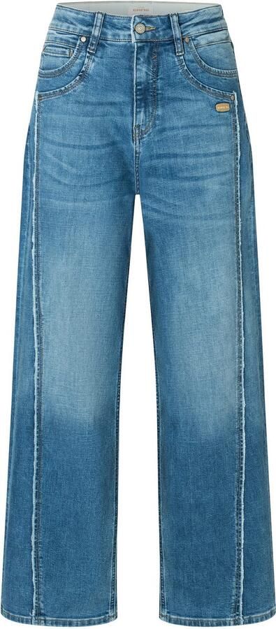 GANG Loose fit jeans 94FANNY met ingewikkelde snit - Foto 6