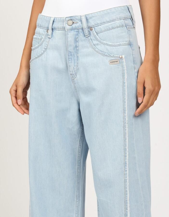 GANG Loose fit jeans 94FANNY met ingewikkelde snit - Foto 2
