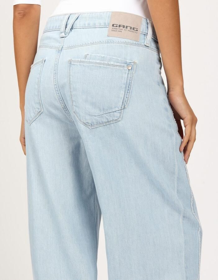 GANG Loose fit jeans 94FANNY met ingewikkelde snit - Foto 3