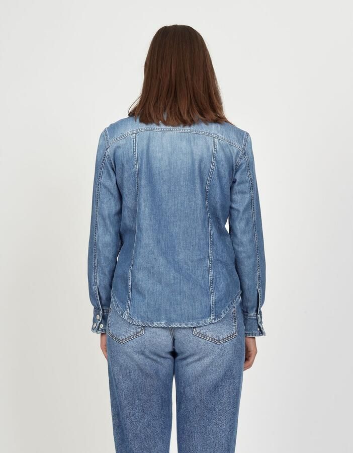 GANG Overhemdblouse 94LIV SHIRT in casual pasvorm - Foto 3