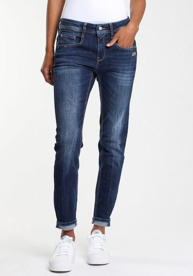 GANG Relax fit jeans 94AMELIE met dubbele rechter achterzak - Foto 5