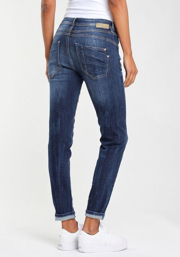 GANG Relax fit jeans 94AMELIE met dubbele rechter achterzak - Foto 9