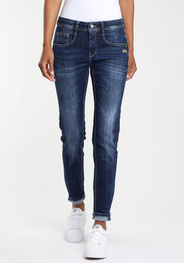 GANG Relax fit jeans 94AMELIE met dubbele rechter achterzak - Foto 10