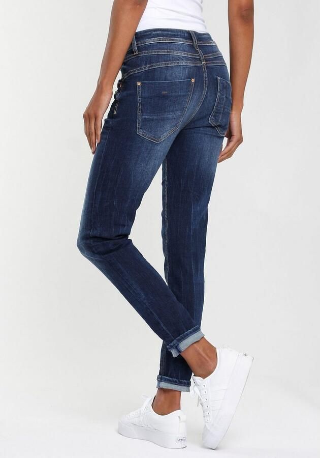 GANG Relax fit jeans 94AMELIE met dubbele rechter achterzak - Foto 11