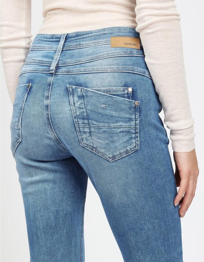 GANG Relax fit jeans 94AMELIE met dubbele rechter achterzak - Foto 2
