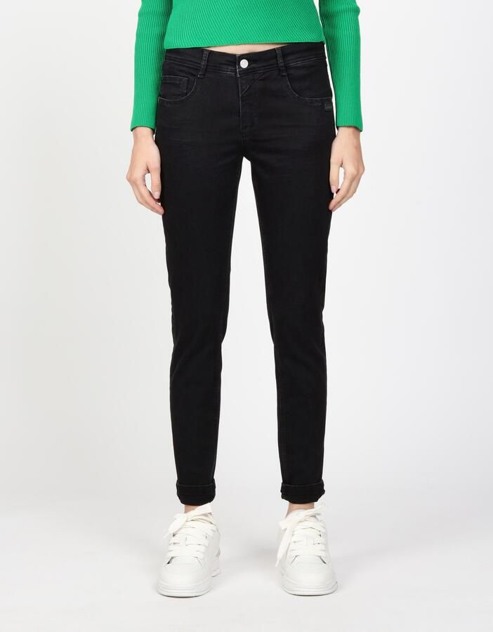 GANG Relax fit jeans 94AMELIE met used-effecten - Foto 6