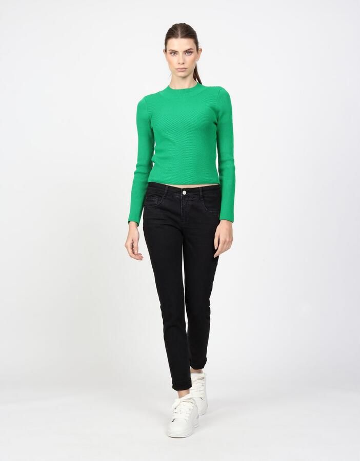 GANG Relax fit jeans 94AMELIE met used-effecten - Foto 4