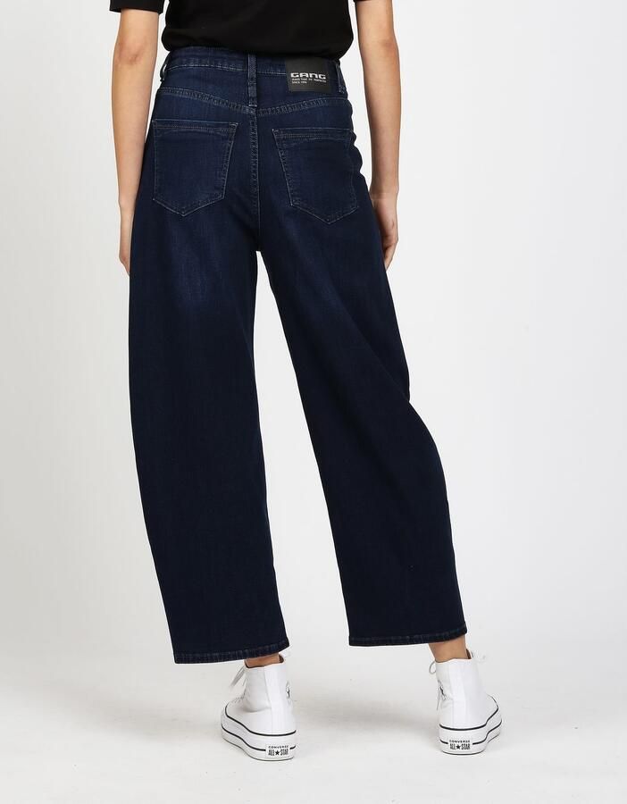 GANG Relax fit jeans 94ODINA O-vorm met opgestikte zakken