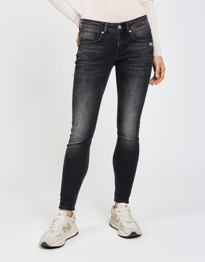GANG Skinny fit jeans 94FAITH CROPPED met verkorte pijplengte - Foto 6