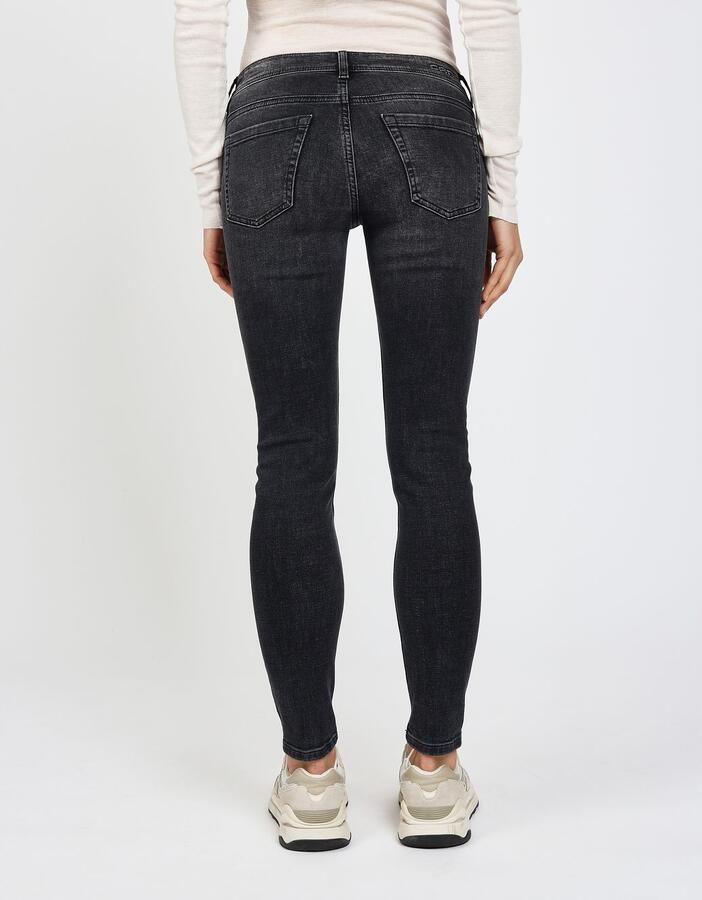 GANG Skinny fit jeans 94FAITH CROPPED met verkorte pijplengte - Foto 3