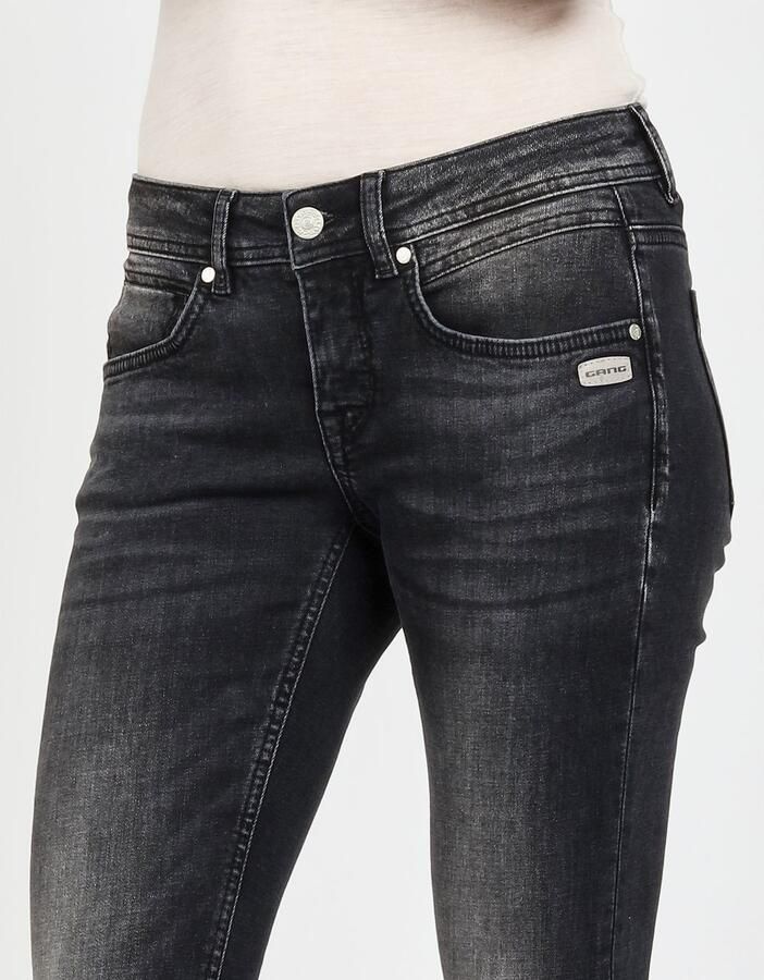 GANG Skinny fit jeans 94FAITH CROPPED met verkorte pijplengte - Foto 4