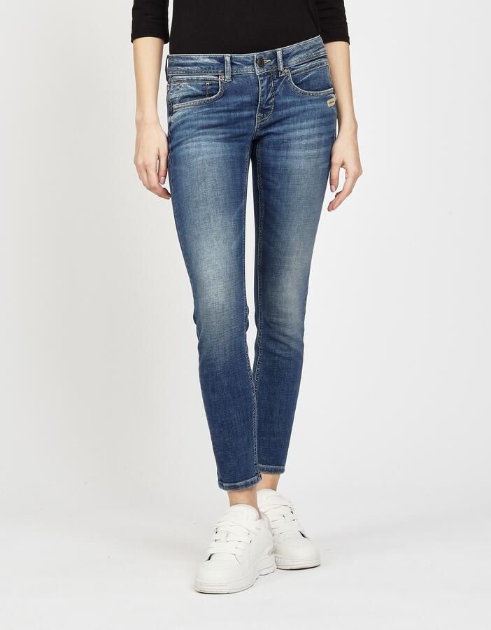 GANG Skinny fit jeans 94FAITH CROPPED met verkorte pijplengte - Foto 6