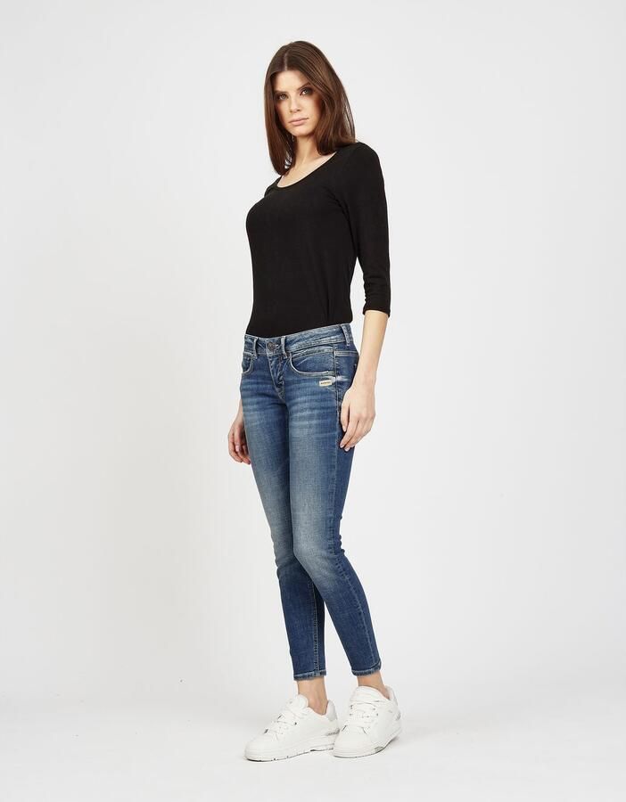 GANG Skinny fit jeans 94FAITH CROPPED met verkorte pijplengte - Foto 4
