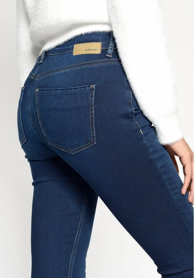 GANG Skinny fit jeans 94LAYLA met used-effecten - Foto 2