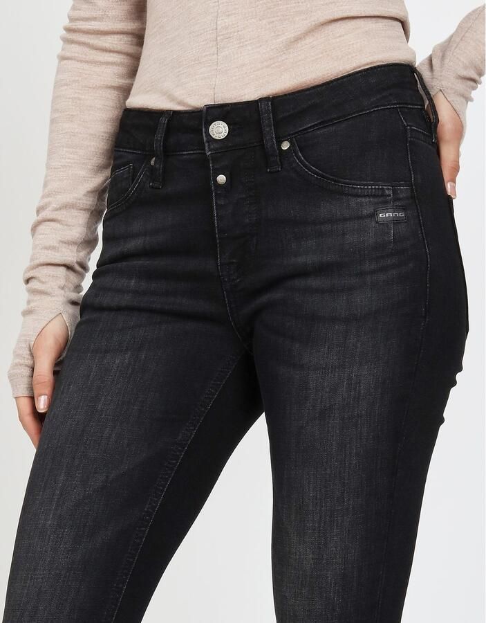 GANG Skinny fit jeans 94LAYLA met used-effecten
