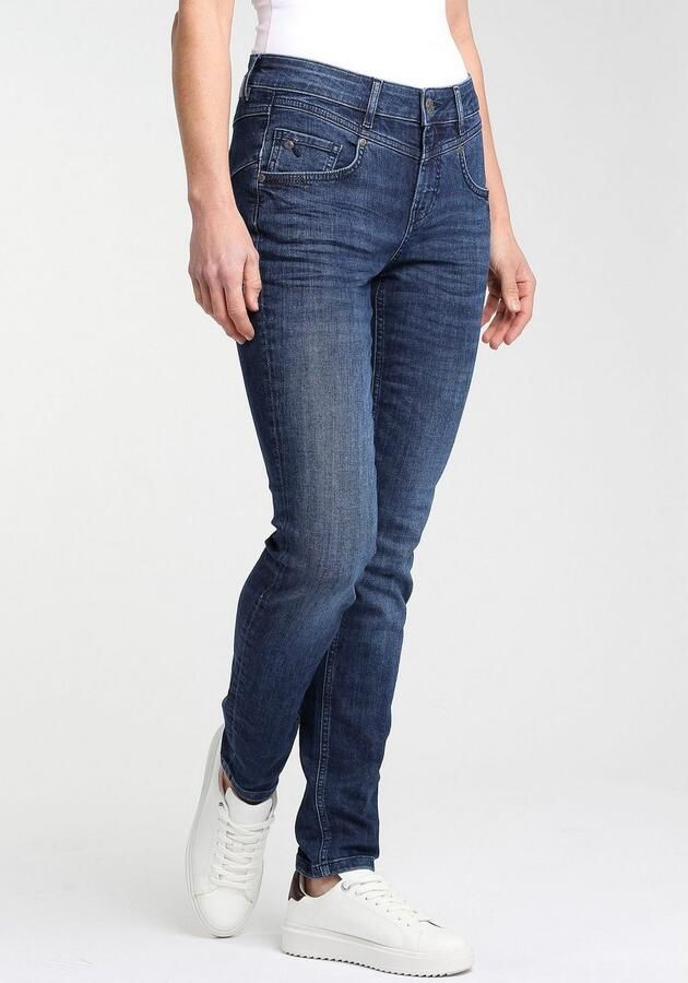 GANG Skinny fit jeans 94MARISSA met modieuze v-pas voor & achter - Foto 4