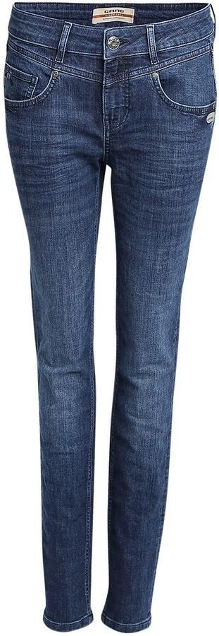 GANG Skinny fit jeans 94MARISSA met modieuze v-pas voor & achter - Foto 5