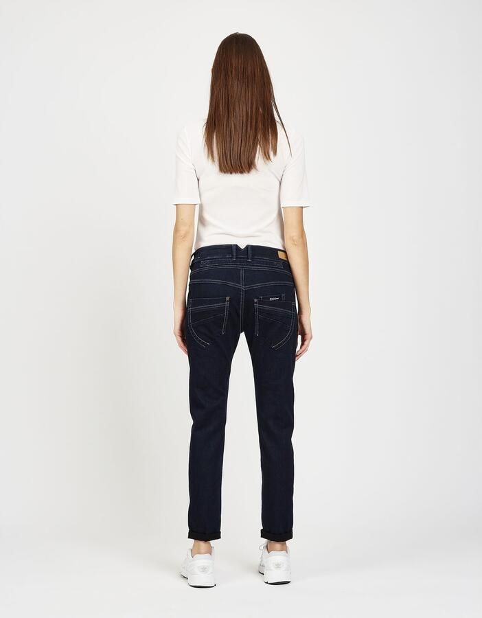 GANG Slim fit jeans 94Marge met bijzondere 4-knoopssluiting - Foto 4
