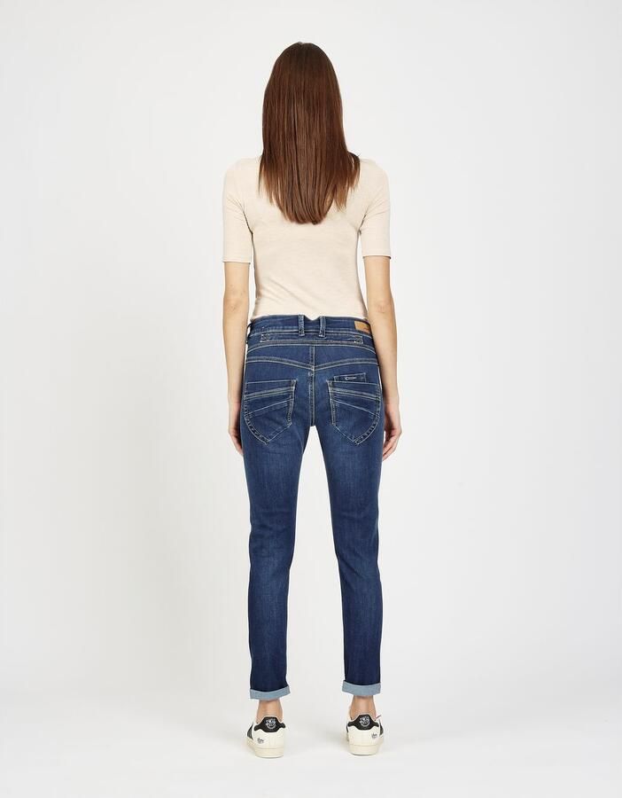 GANG Slim fit jeans 94Marge met bijzondere 4-knoopssluiting - Foto 3