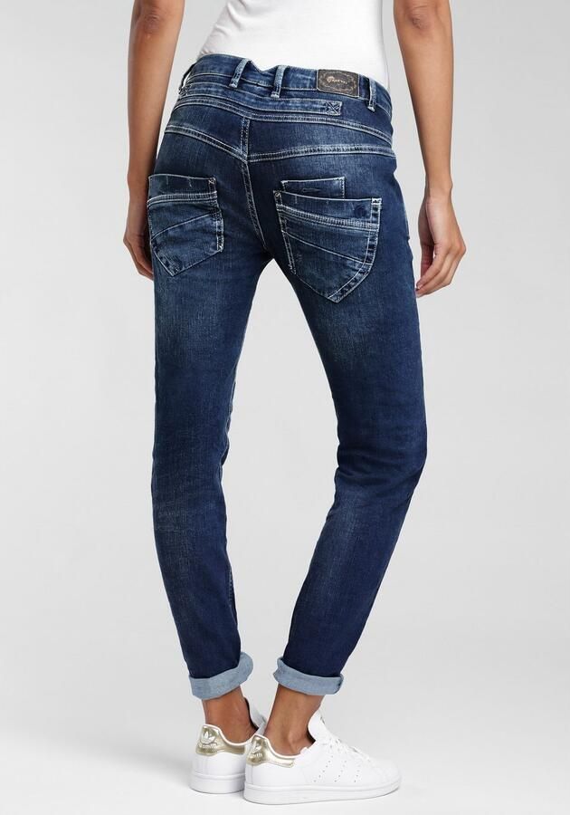 GANG Slim fit jeans 94Marge met bijzondere 4-knoopssluiting - Foto 7