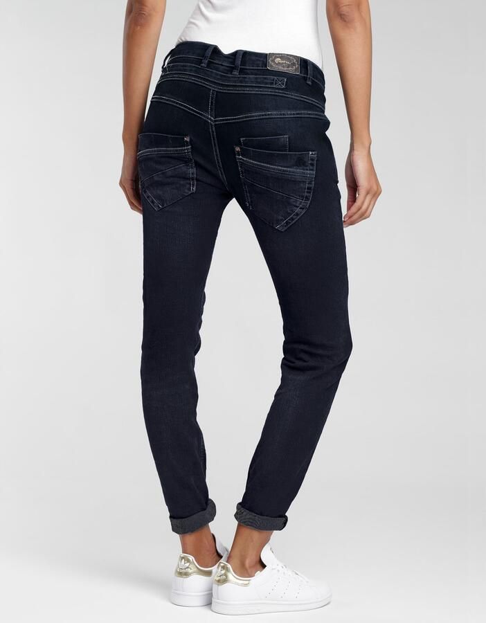 GANG Slim fit jeans 94Marge met bijzondere 4-knoopssluiting - Foto 6