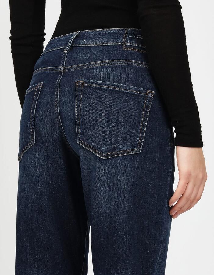 GANG Straight jeans 94Thelma met detail boven de muntzak - Foto 3