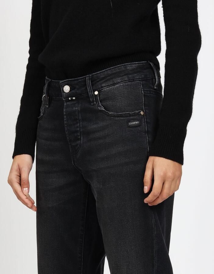 GANG Straight jeans 94Thelma met detail boven de muntzak - Foto 3