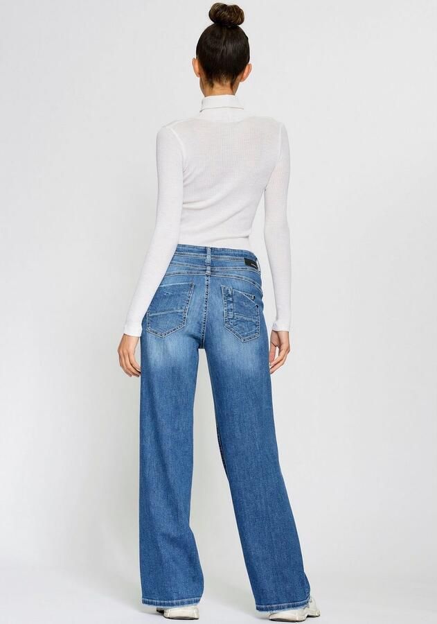 GANG Wijde jeans 94AMELIE WIDE - Foto 3