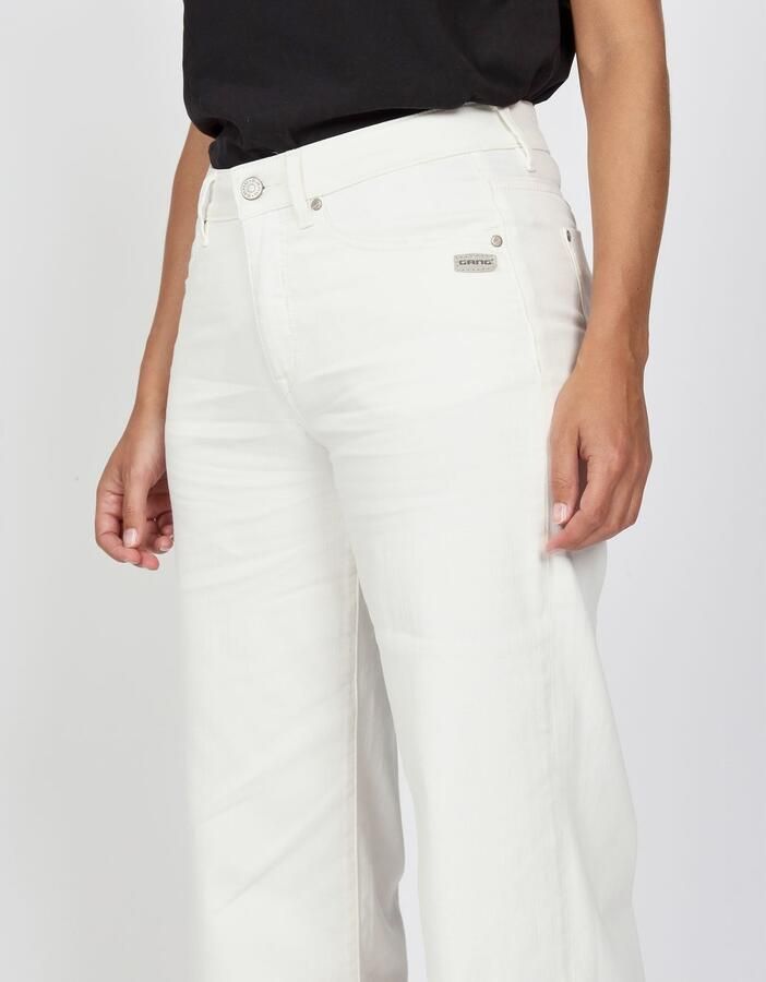 GANG Wijde jeans 94CARLOTTA wijde fit in palazzo-stijl tot op de grond