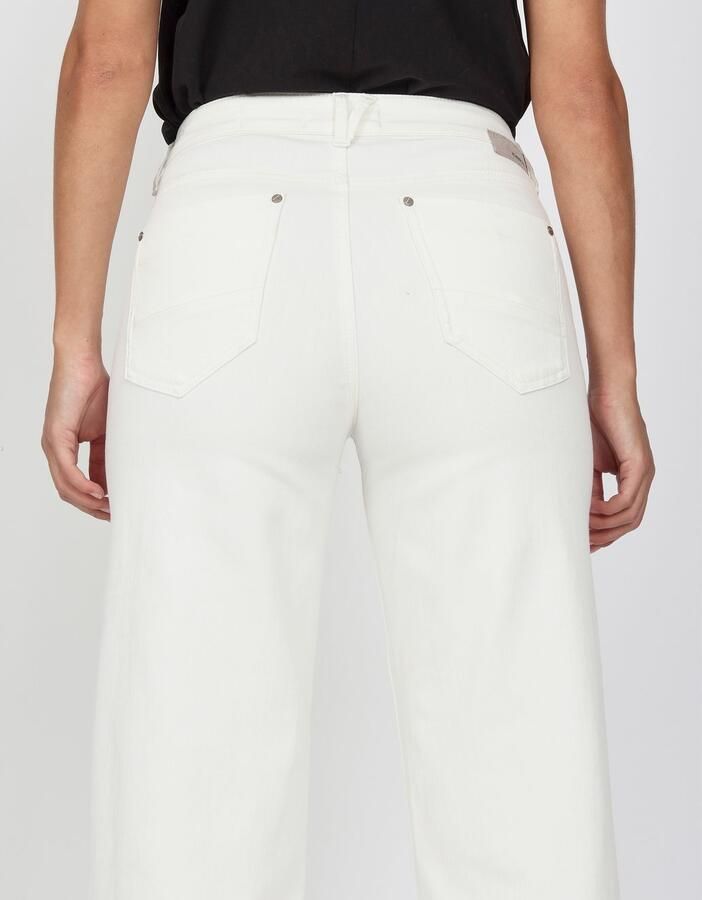 GANG Wijde jeans 94CARLOTTA wijde fit in palazzo-stijl tot op de grond - Foto 3