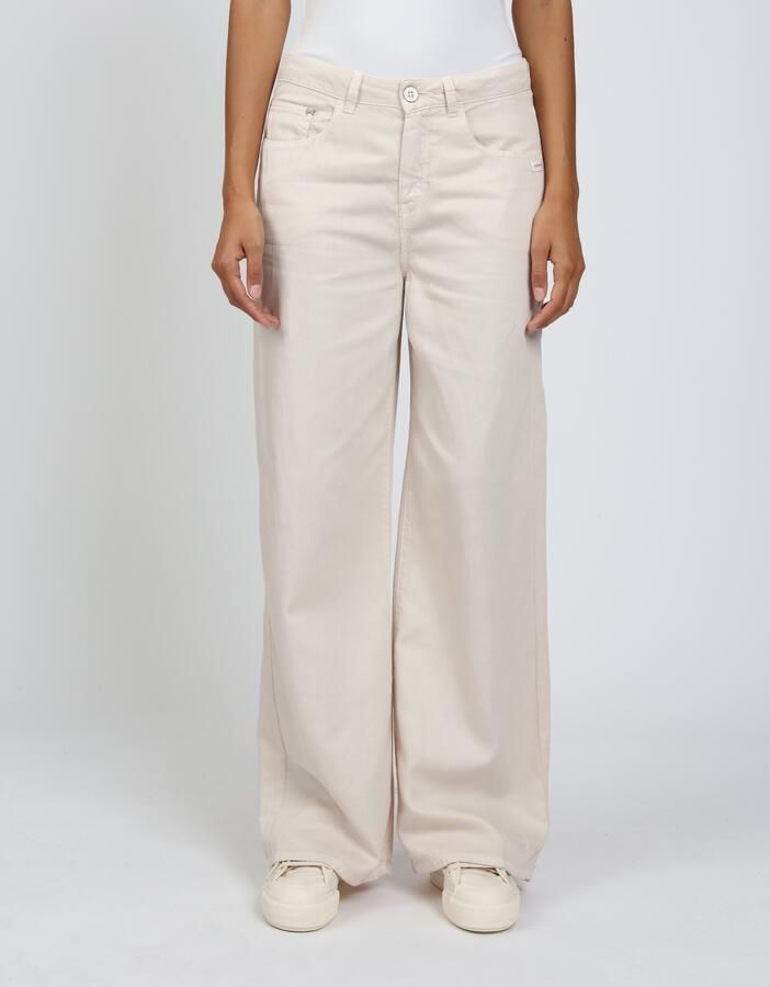 GANG Wijde jeans 94CARLOTTA wijde fit in palazzo-stijl tot op de grond