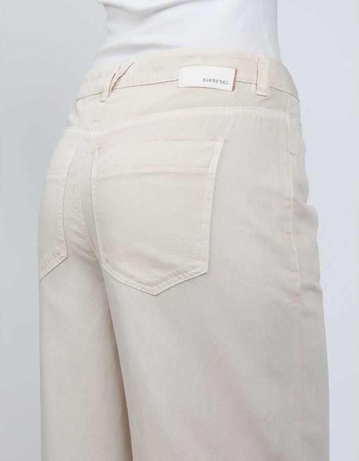 GANG Wijde jeans 94CARLOTTA wijde fit in palazzo-stijl tot op de grond - Foto 4