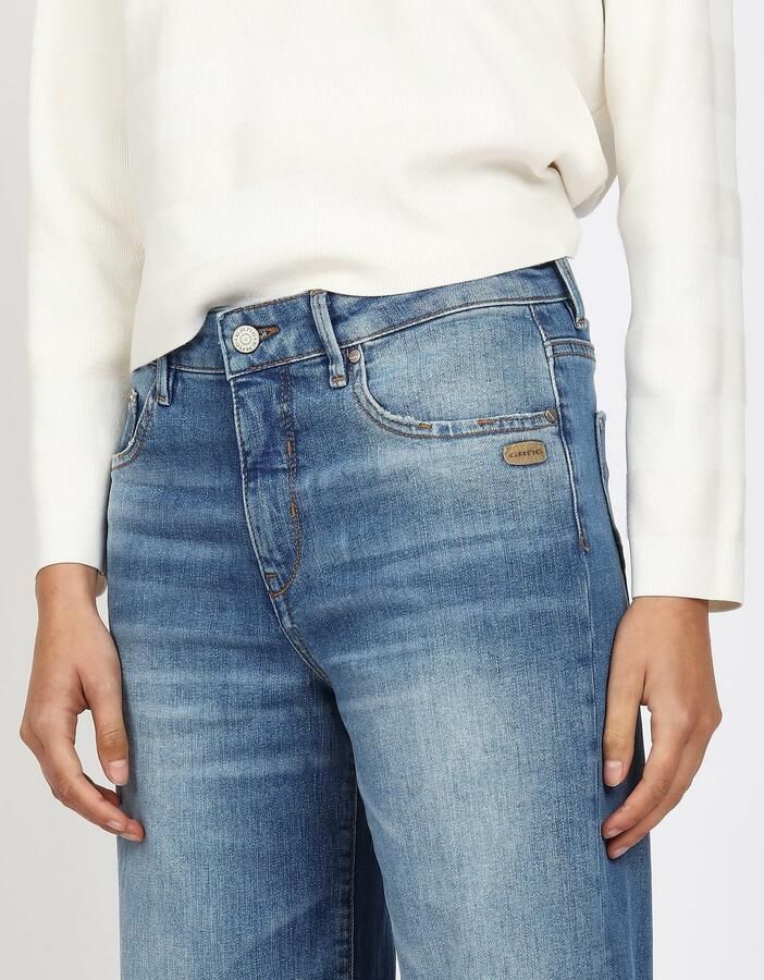 GANG Wijde jeans 94CARLOTTA wijde fit in palazzo-stijl tot op de grond - Foto 3