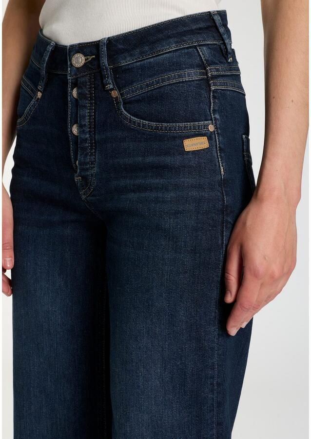 GANG Wijde jeans 94MEDINA WIDE met knoopsluiting gebaseerd op de amelie wide - Foto 6