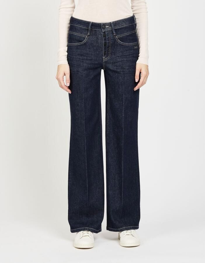 GANG Wijde jeans 94MEDINA WIDE met knoopsluiting gebaseerd op de amelie wide - Foto 5