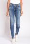 GANG Relax fit jeans 94AMELIE met dubbel juk en diepe zakken op de achterkant - Thumbnail 1