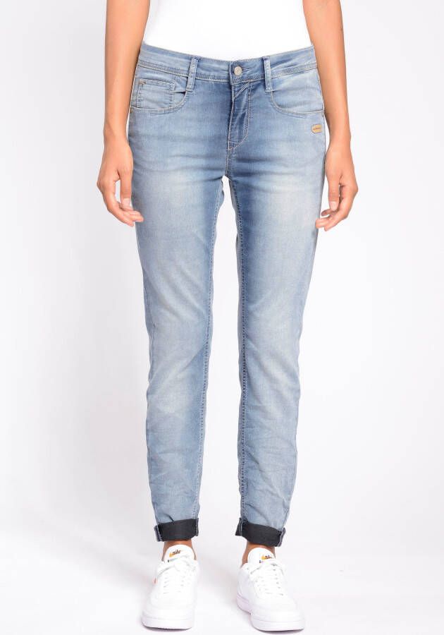 GANG Relax fit jeans 94AMELIE in coole used-wassing