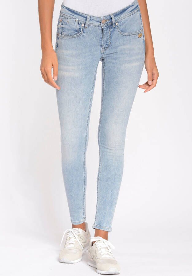 GANG Skinny fit jeans 94FAYE CROPPED met hoge elasticiteit en ultiem draagcomfort
