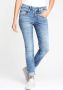 GANG Skinny fit jeans 94MARISSA met modieuze v-pas voor & achter - Thumbnail 1