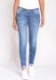 GANG Skinny fit jeans 94NENA met coole used-effecten - Thumbnail 1